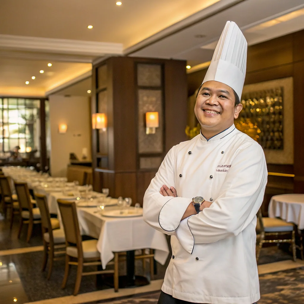 Sous chef portrait